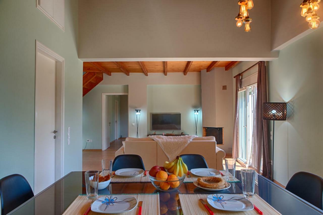 Modern Eco Friendly Villa Close To Town Pelekas Extérieur photo