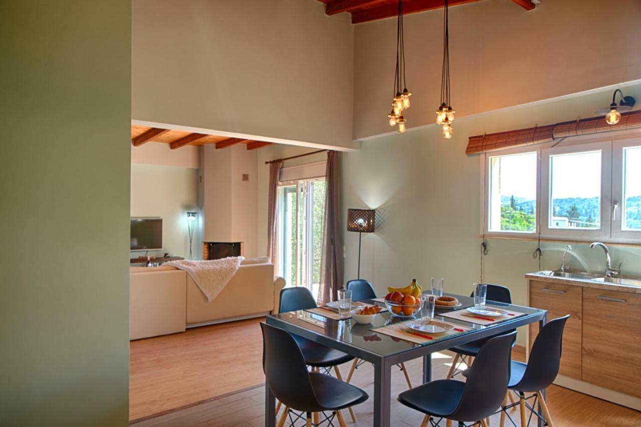 Modern Eco Friendly Villa Close To Town Pelekas Extérieur photo