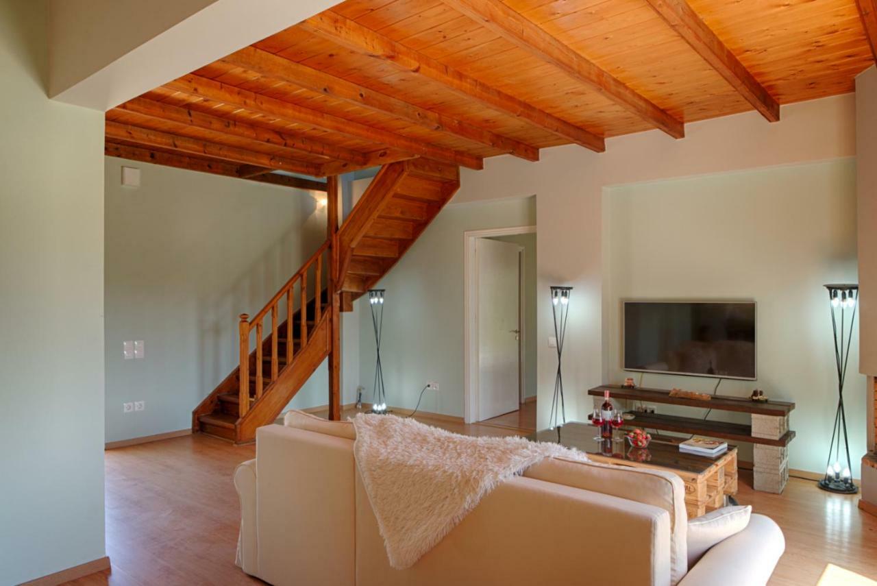 Modern Eco Friendly Villa Close To Town Pelekas Extérieur photo