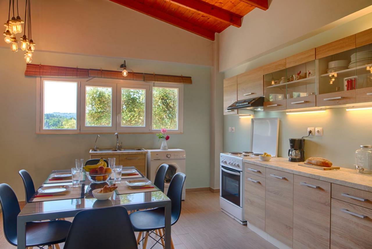 Modern Eco Friendly Villa Close To Town Pelekas Extérieur photo